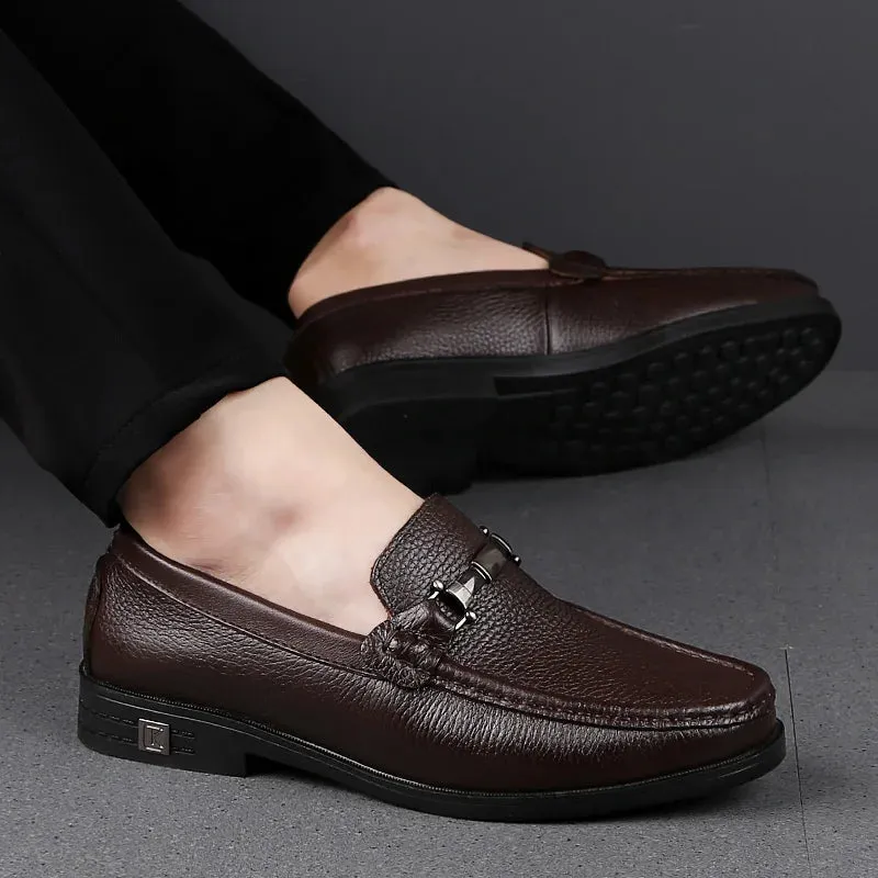 Eleganzia Luxus Männer Freizeit Schuhe aus Echtem Leder