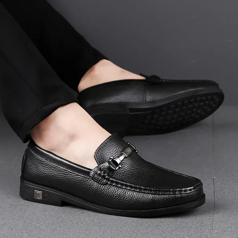 Eleganzia Luxus Männer Freizeit Schuhe aus Echtem Leder