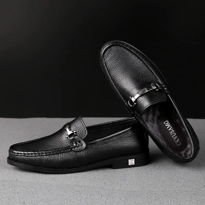 Eleganzia Luxus Männer Freizeit Schuhe aus Echtem Leder