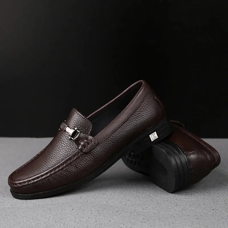 Eleganzia Luxus Männer Freizeit Schuhe aus Echtem Leder
