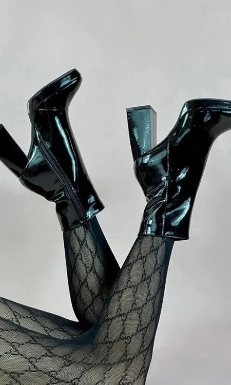 ELENA PATENT BOOT