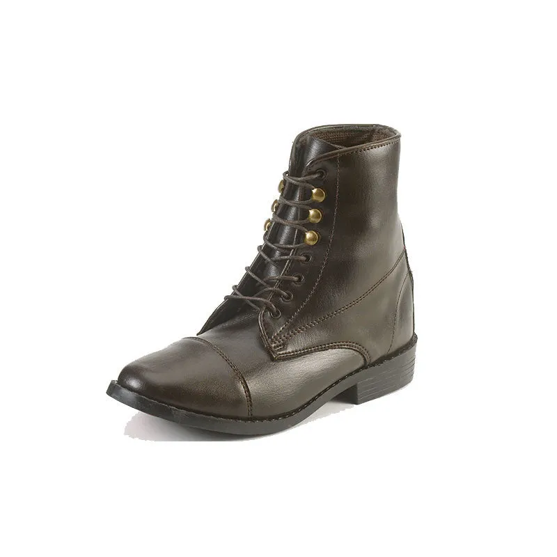 EquiStar Synthetic Lace Paddock Boots - Ladies