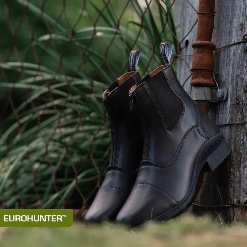 Eurohunter Zip Paddock Boots Unisex Sizing