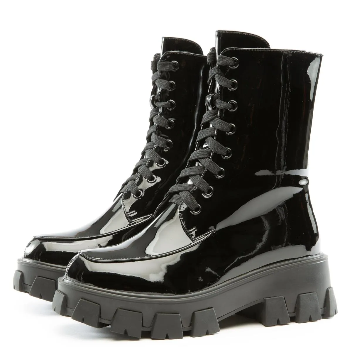 Excision Lace Up Pat Bootie