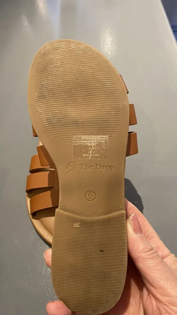 Faux Leather Sandals
