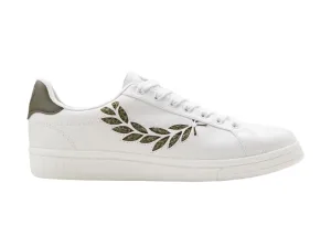 FRED PERRY B721 - White/Green (Mirror)