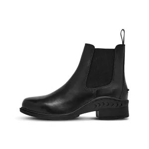 FTW2500BK Huntington Kids Elastic Sided Jodphur Boot Black Size 11-13