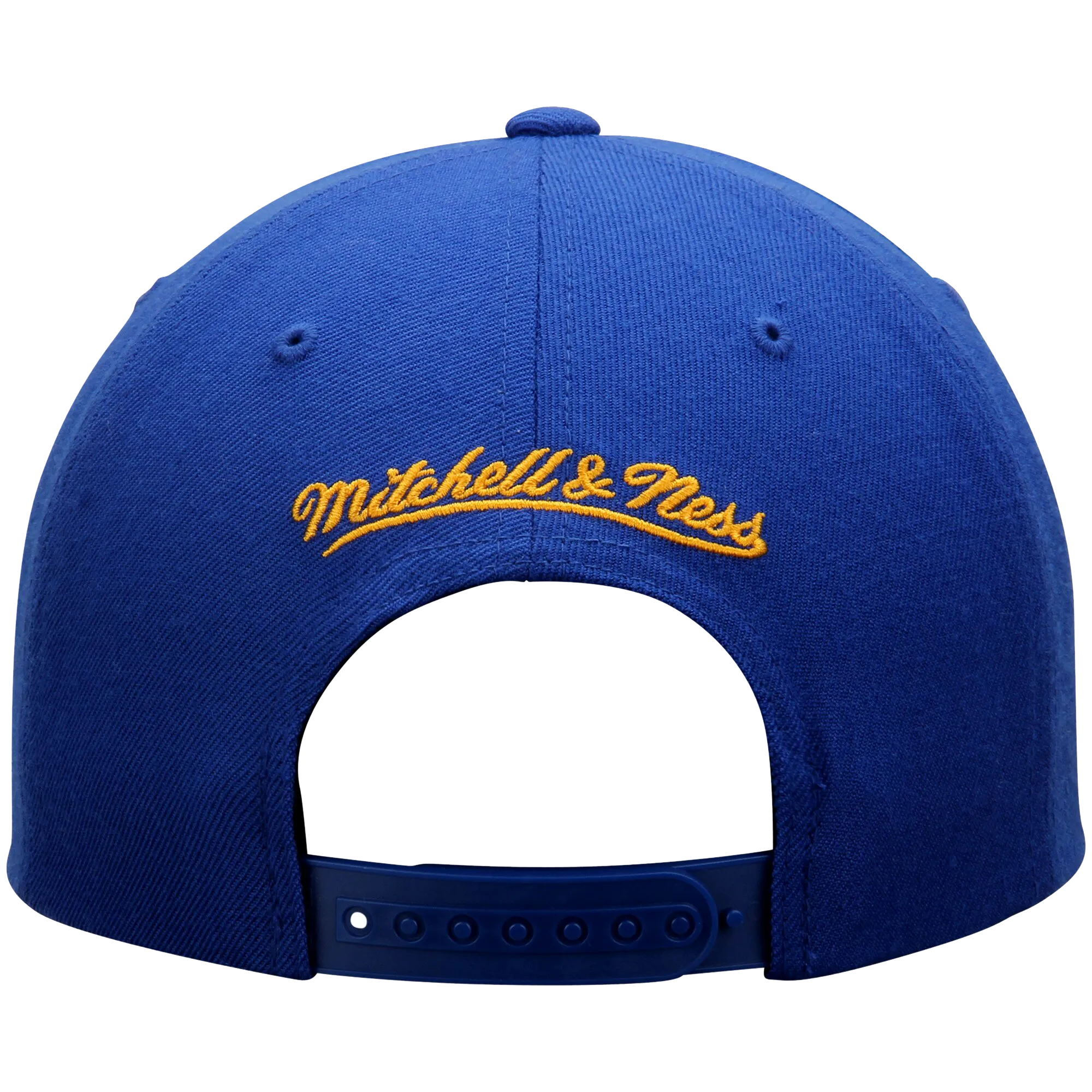 Golden State Warriors Mitchell & Ness Current Logo Wool Solid Snapback Adjustable Hat