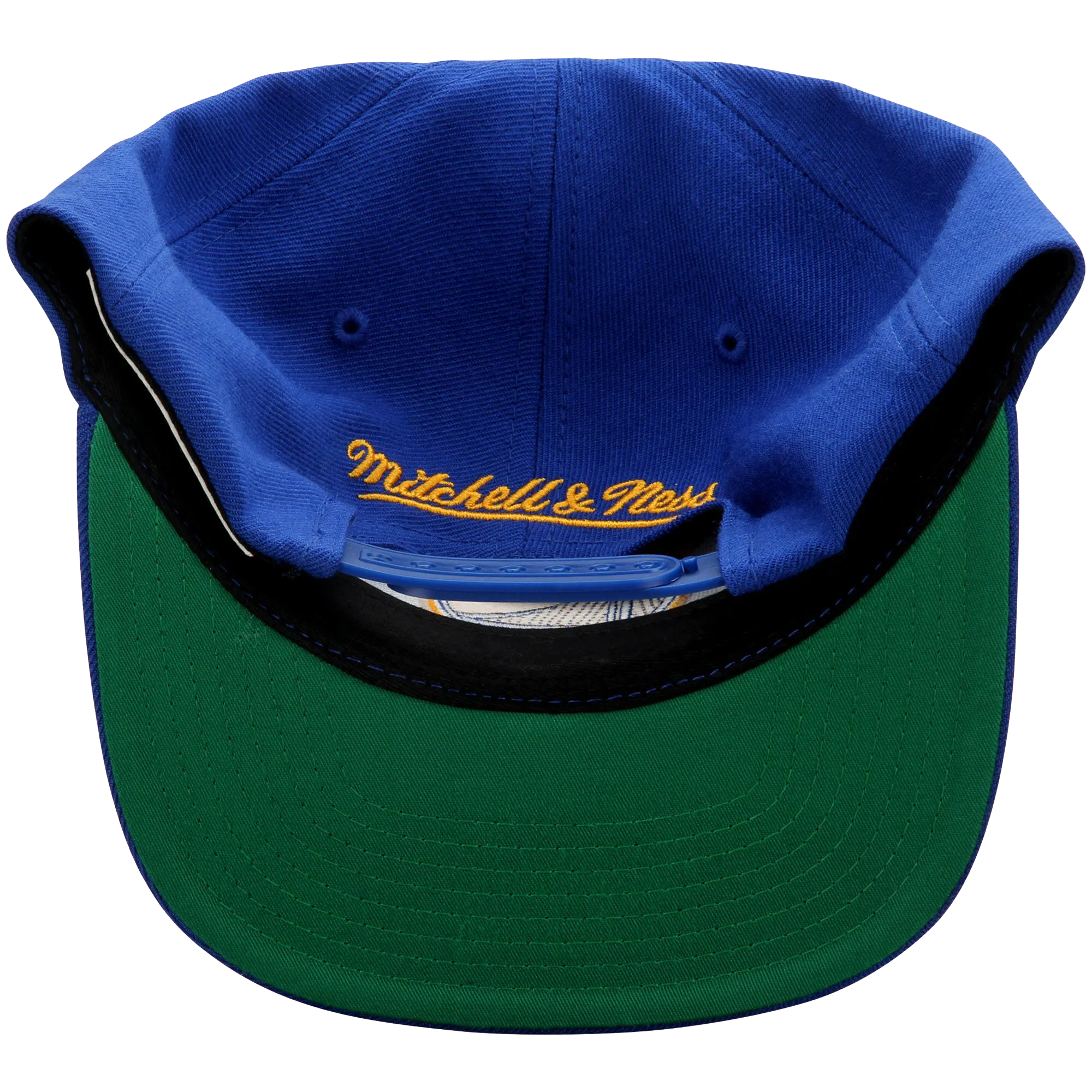 Golden State Warriors Mitchell & Ness Current Logo Wool Solid Snapback Adjustable Hat