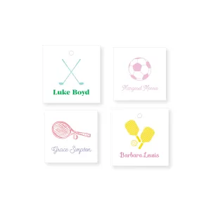 Good Sport Tags   Stickers