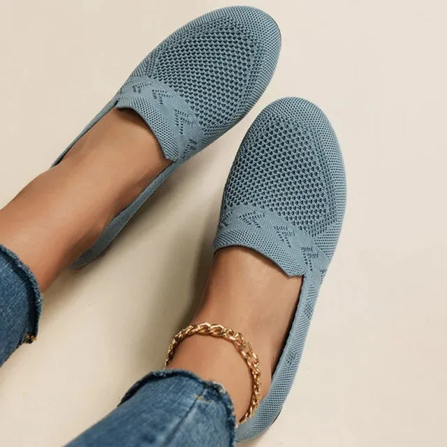 GS Slide-In Air | Luchtige lage instap sneakers van mesh voor dames
