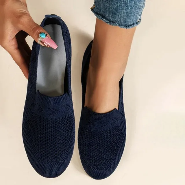 GS Slide-In Air | Luchtige lage instap sneakers van mesh voor dames