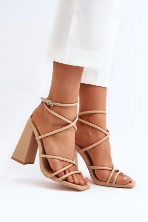 Heel sandals