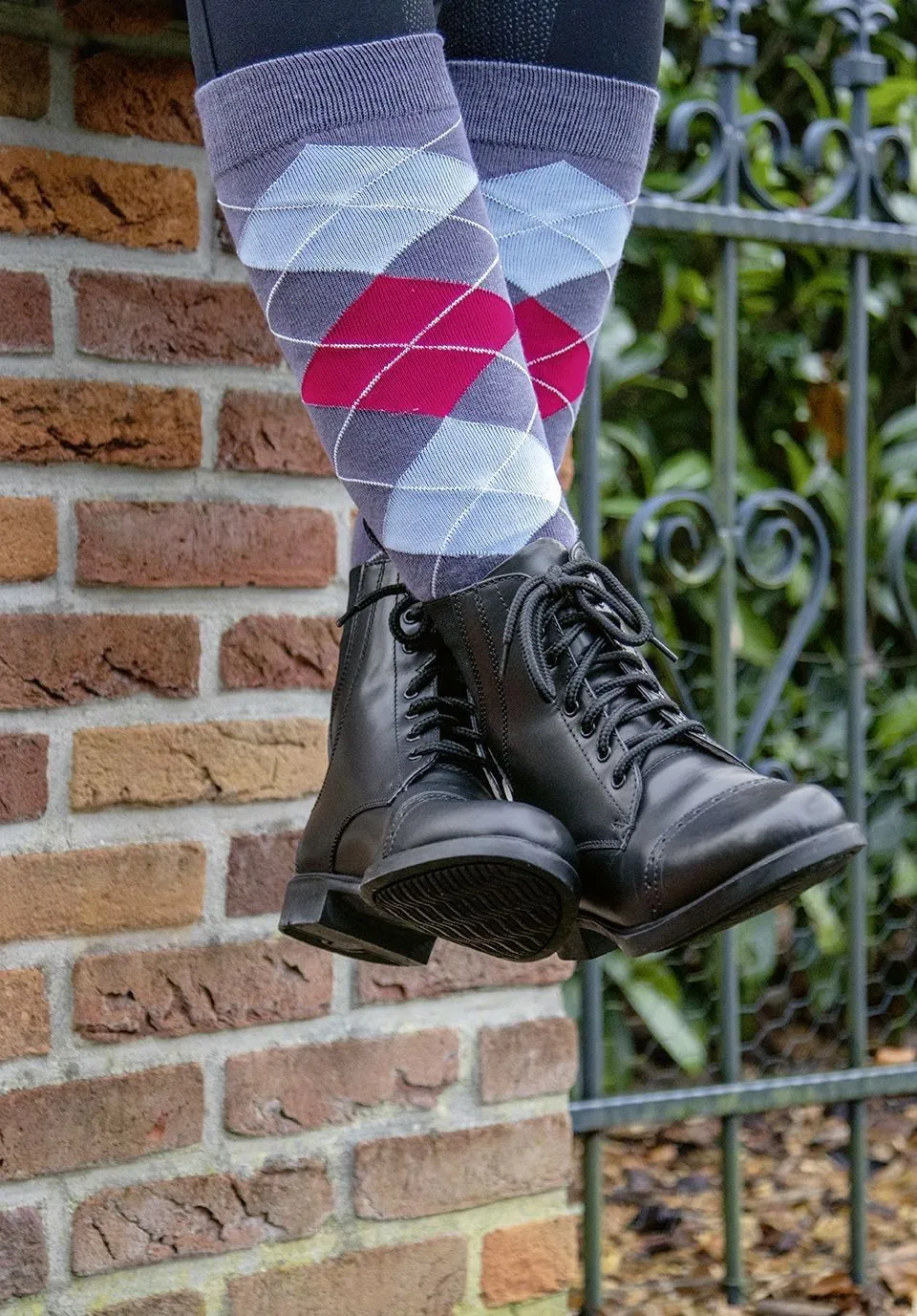 HKM Jodhpur Boots London With Elastic Vent   Zip