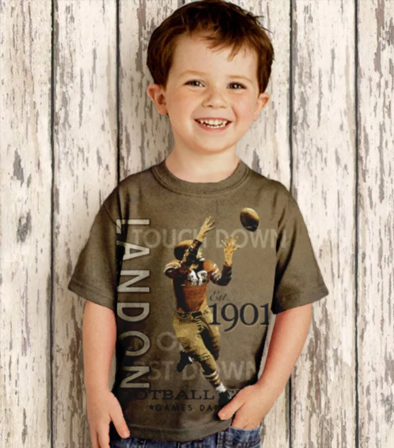 HPSP Shirt, Custom Birthday Shirt, Baseball Shirt, Hockey Shirt, Basketball Shirt, Football Shirt, Personalized Name TShirt, Boys Top