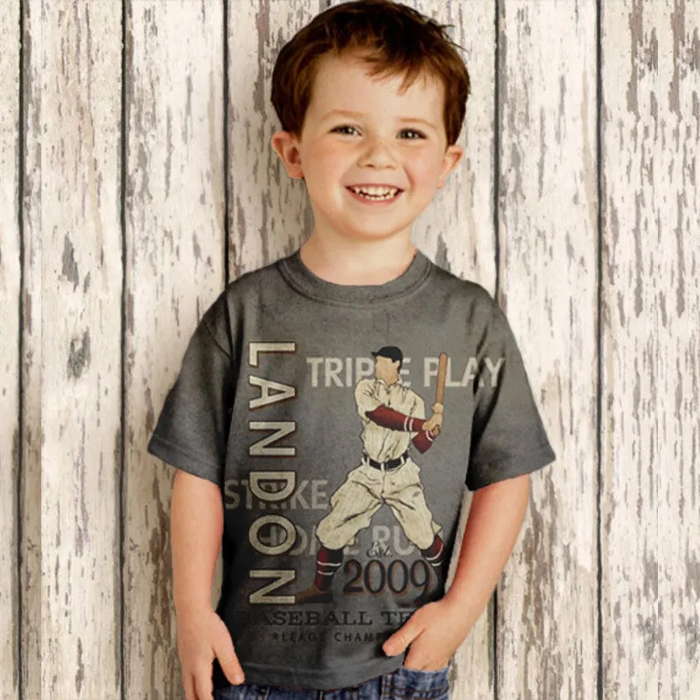 HPSP Shirt, Custom Birthday Shirt, Baseball Shirt, Hockey Shirt, Basketball Shirt, Football Shirt, Personalized Name TShirt, Boys Top