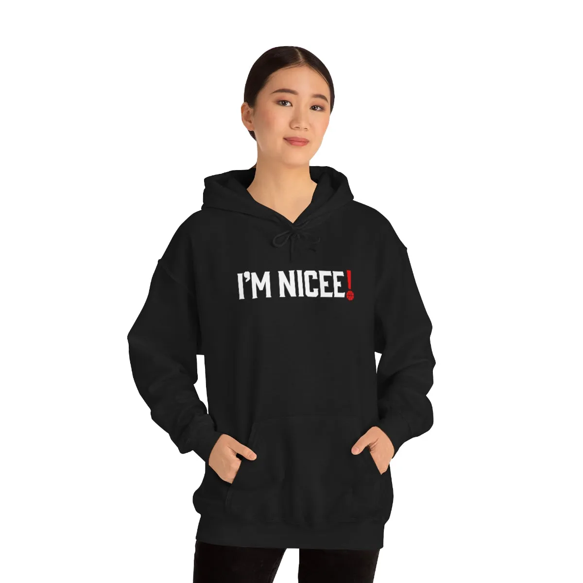 Im Nicee! Basketball Sweatshirt