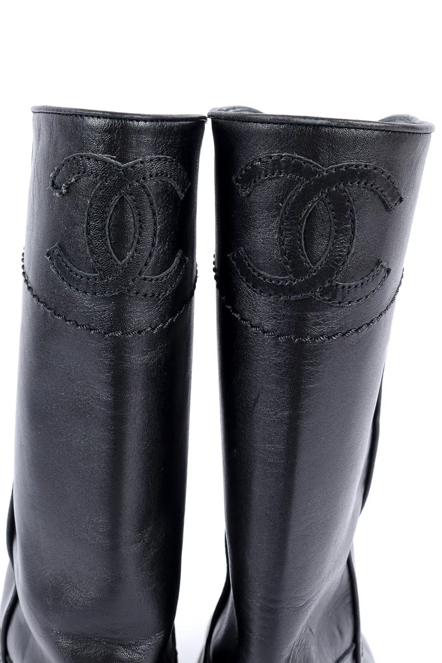 Interlocking CC Mid-Calf Boots