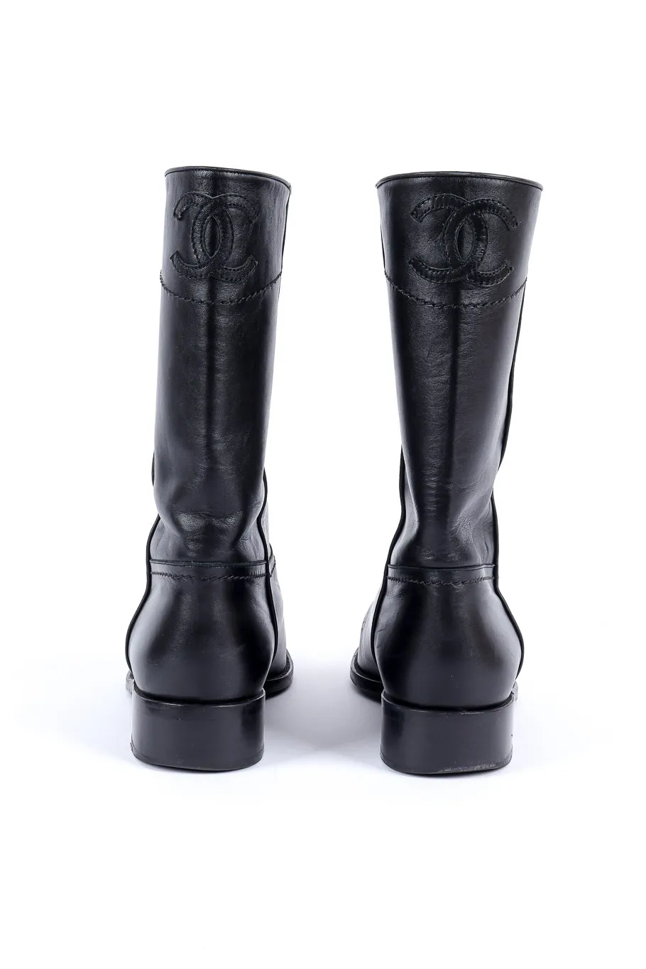 Interlocking CC Mid-Calf Boots