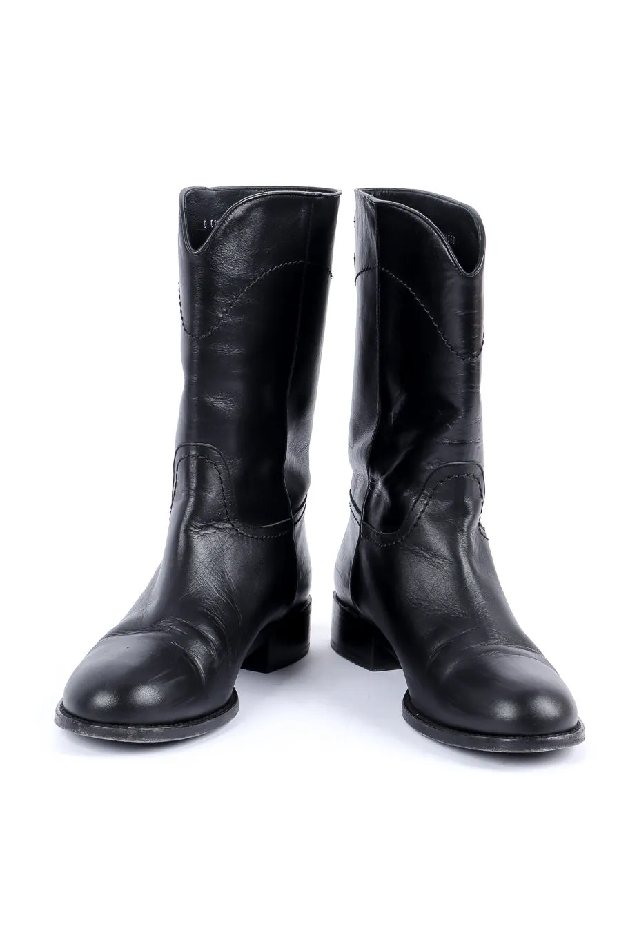 Interlocking CC Mid-Calf Boots