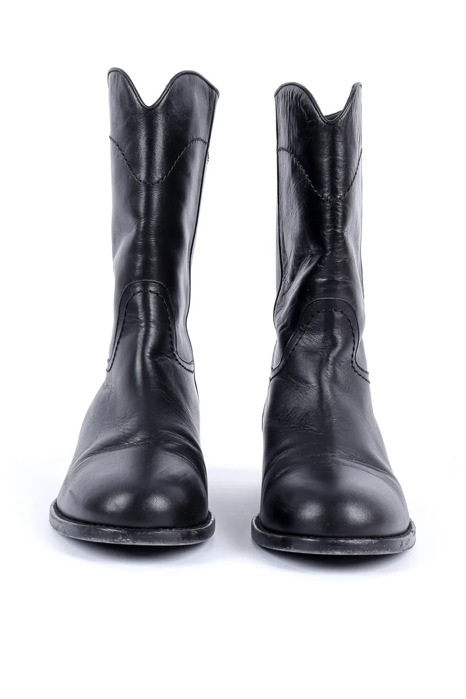 Interlocking CC Mid-Calf Boots