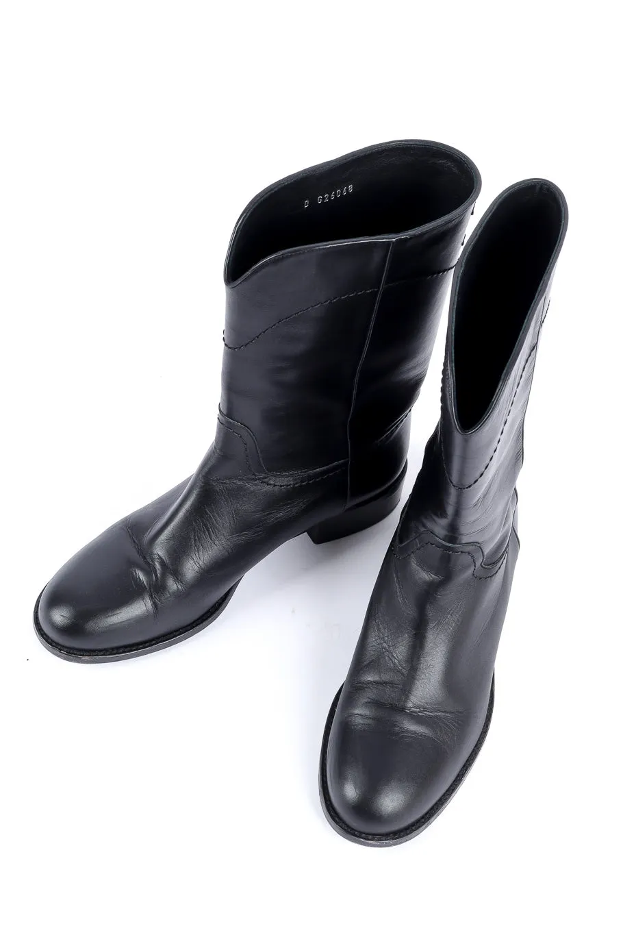 Interlocking CC Mid-Calf Boots