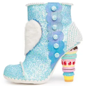 Irregular Choice Bee Delicious Blue Bootie Blue