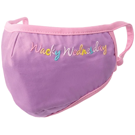 Iscream Rainbow Days of the Children's Reversible Face Mask Set