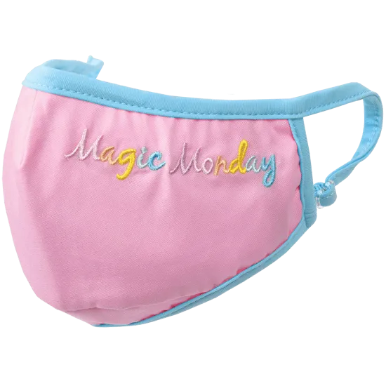 Iscream Rainbow Days of the Children's Reversible Face Mask Set