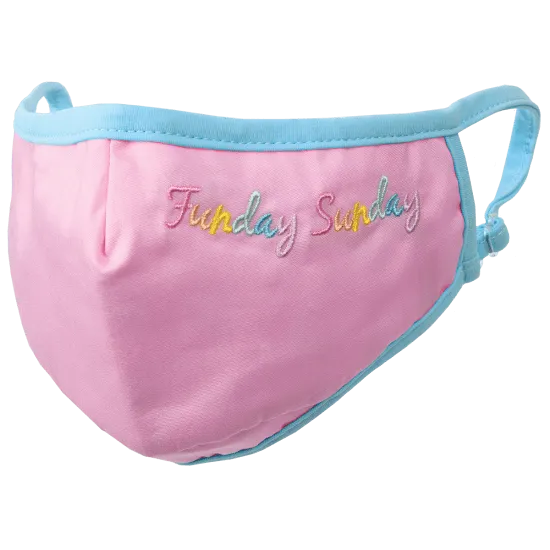 Iscream Rainbow Days of the Children's Reversible Face Mask Set