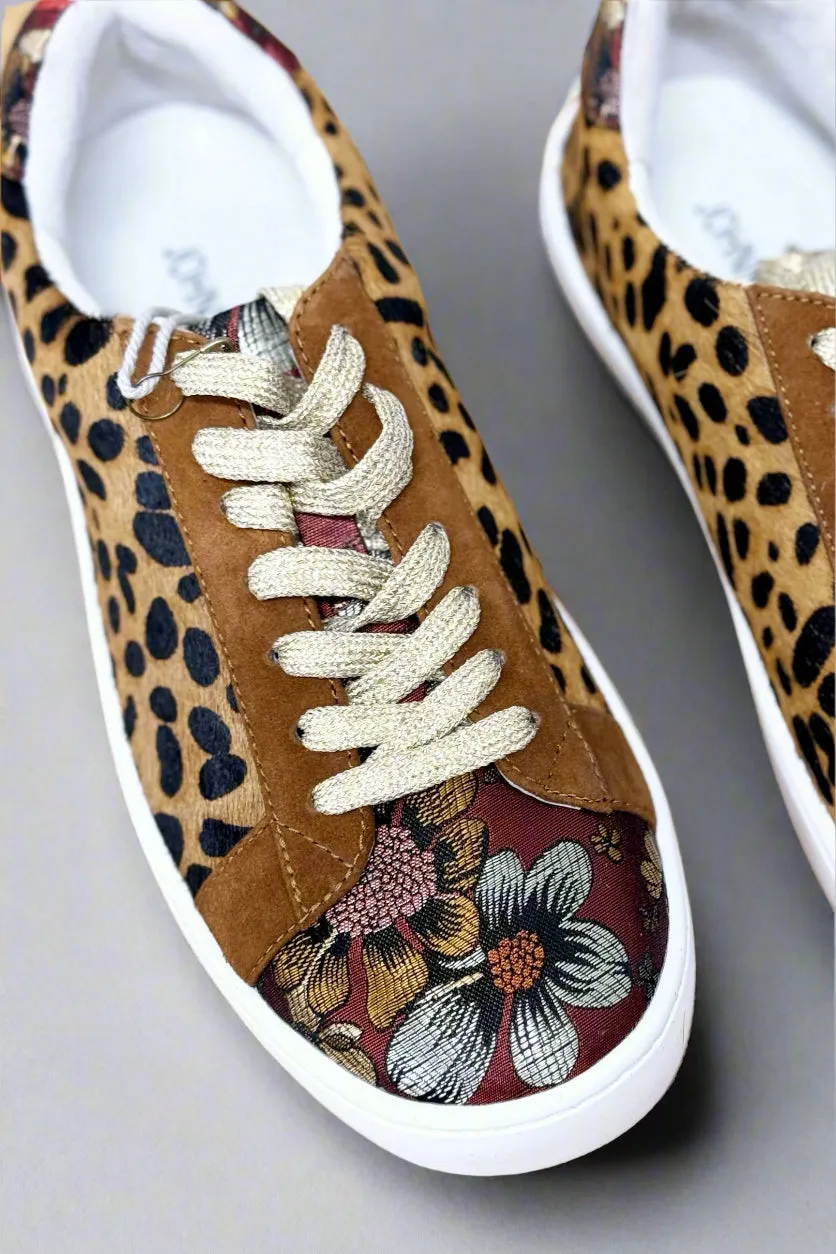 Johnny Was Leopard Print Sneakers JWS0012