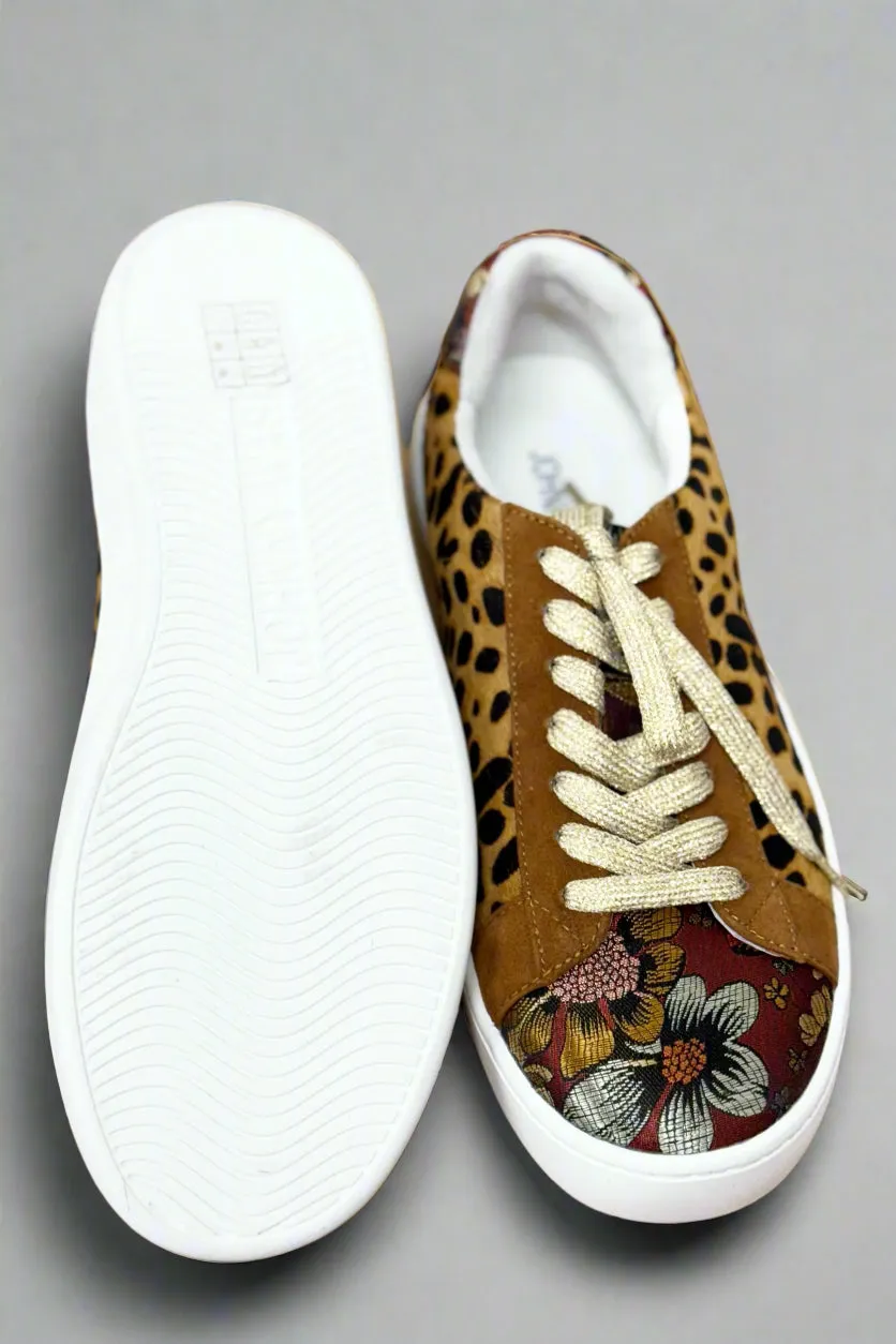 Johnny Was Leopard Print Sneakers JWS0012