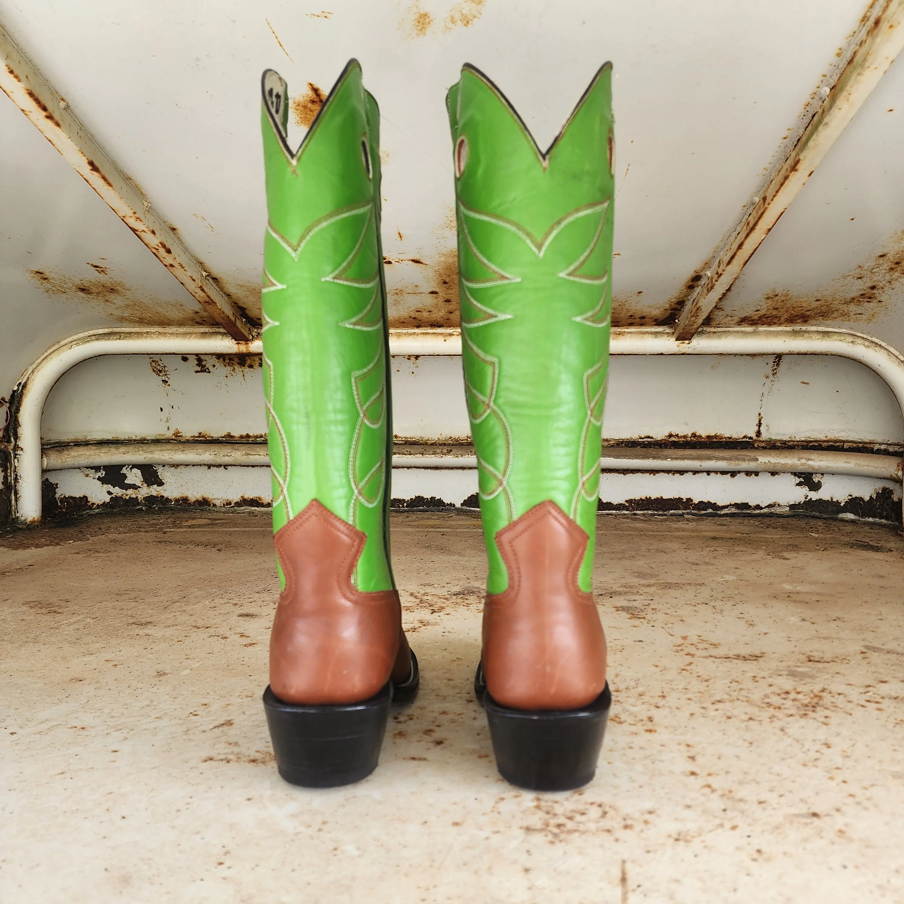 Jose Sanchez Boot Brown W/Green