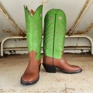 Jose Sanchez Boot Brown W/Green