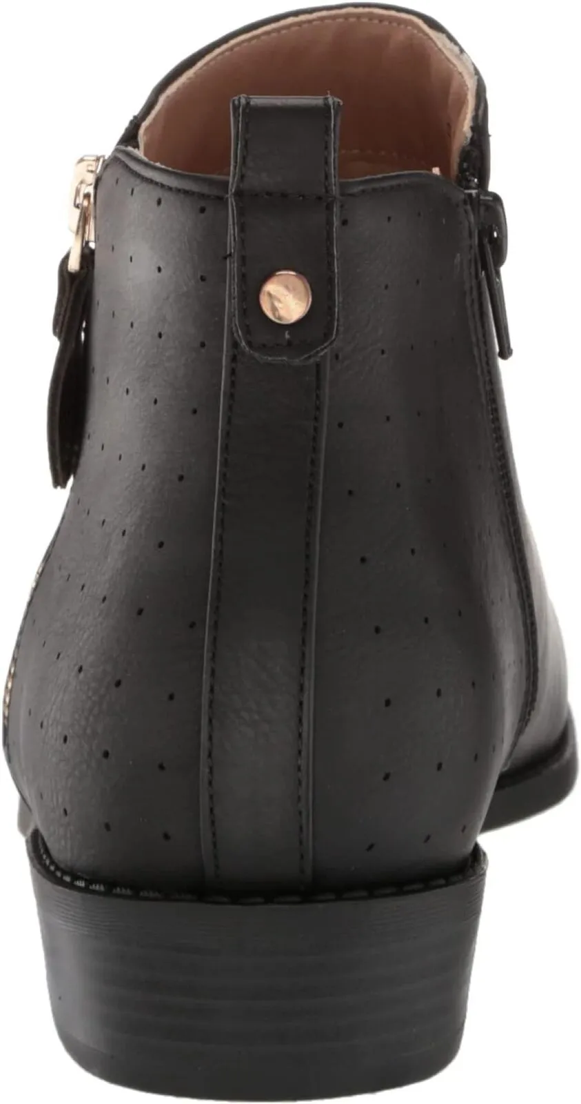 Journee Collection Ellis Women's Ankle Boots ELLIS-BOOTIE Black 6M