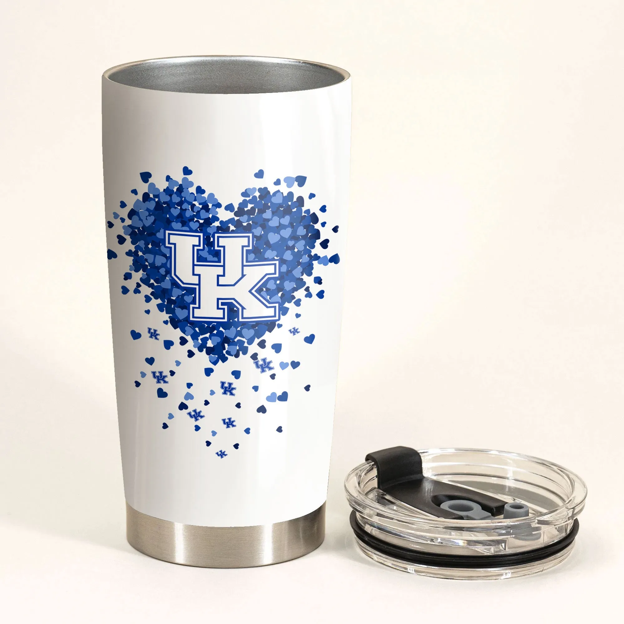 Just A Woman Who Loves Her Kentucky Basketball Tumbler