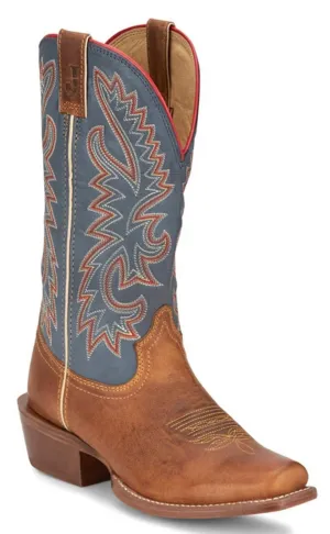 Justin Boots Men's Show Off Oily Tan Goat Boot