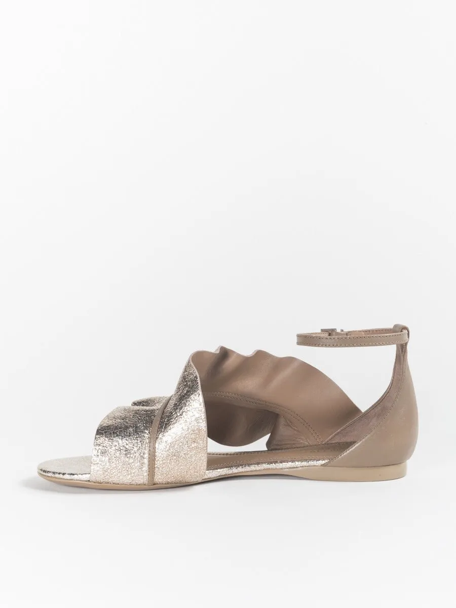 katalin ruffle sandal