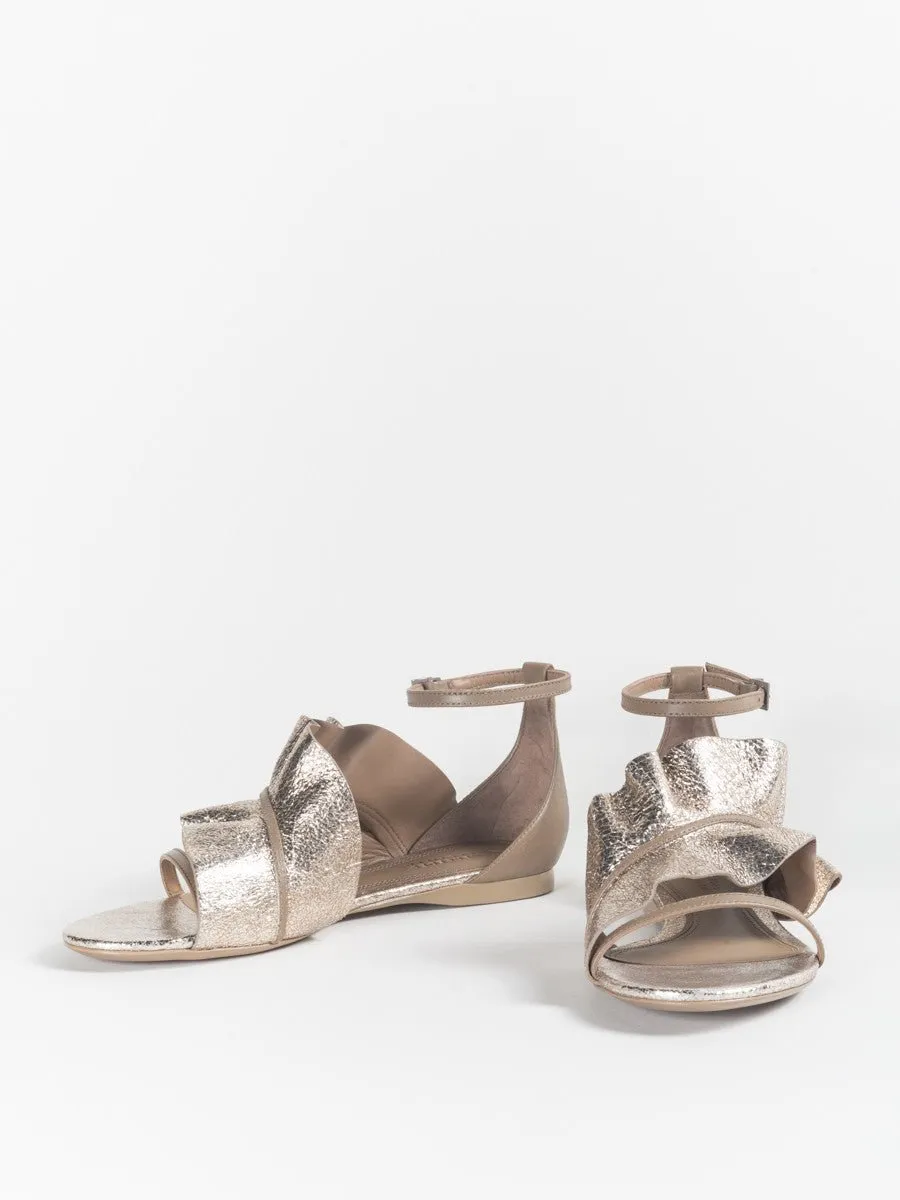 katalin ruffle sandal