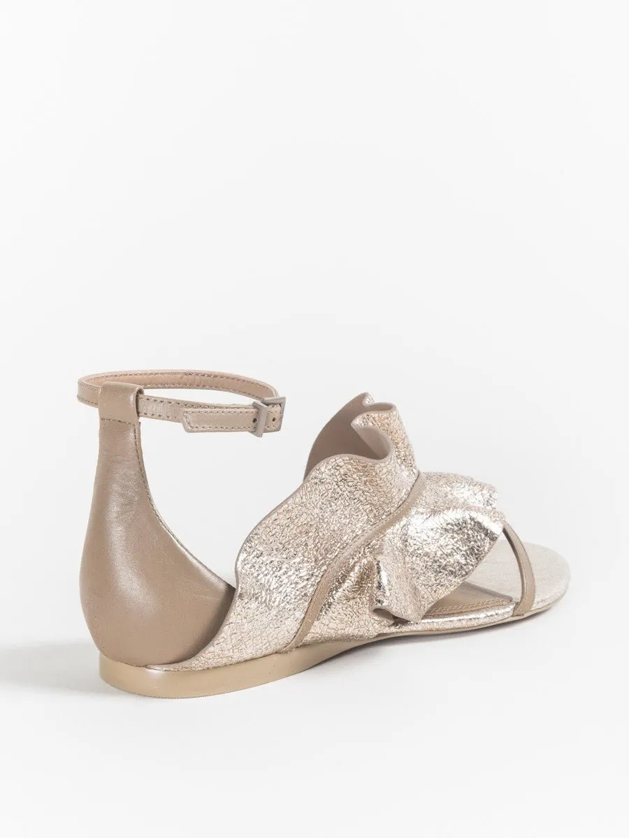 katalin ruffle sandal