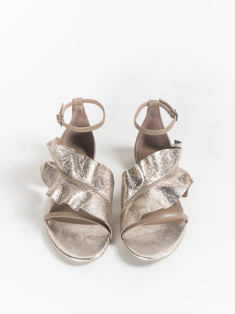 katalin ruffle sandal