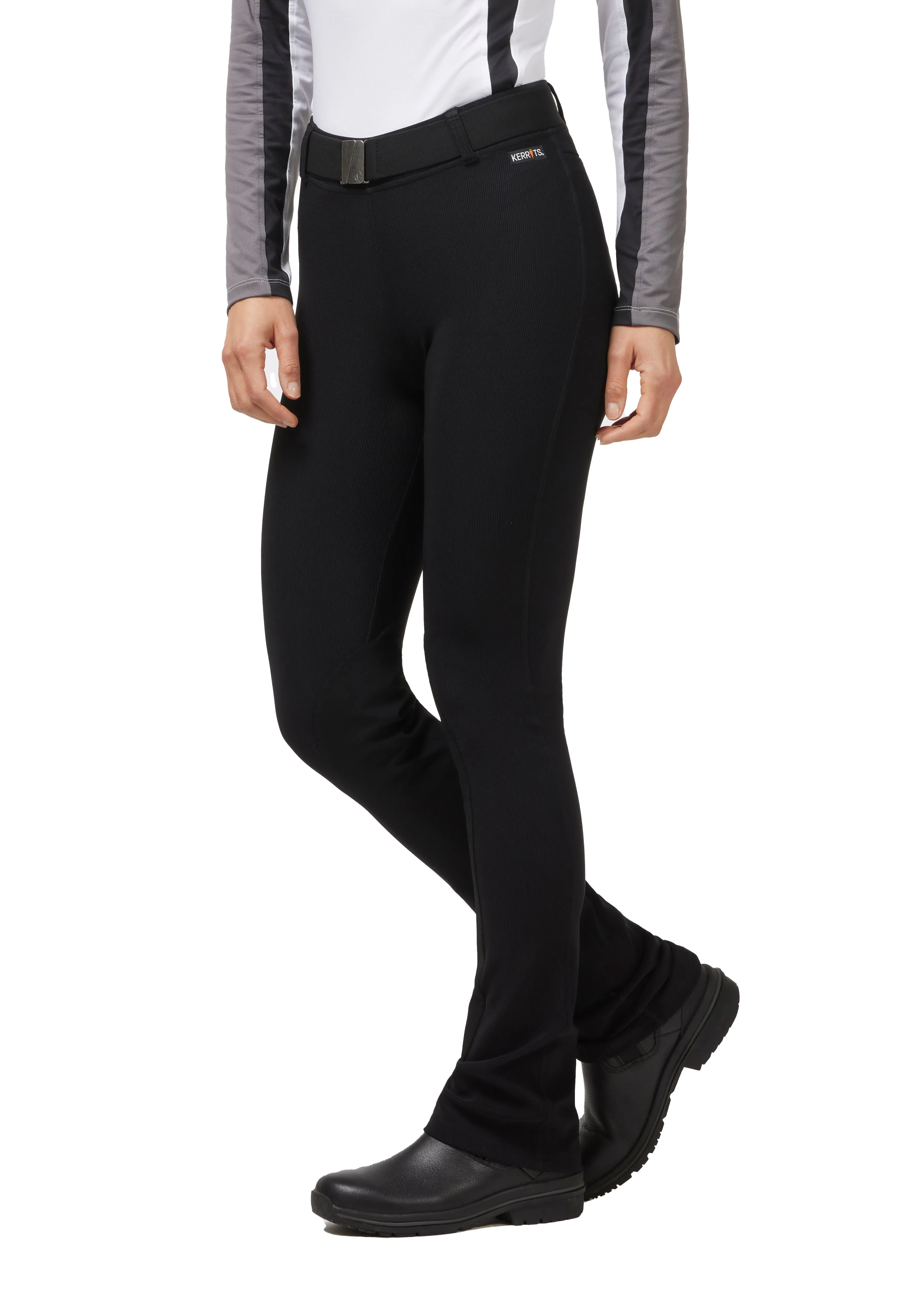 Kerrits Micro Extended Patch Knee Patch Bootcut Tights
