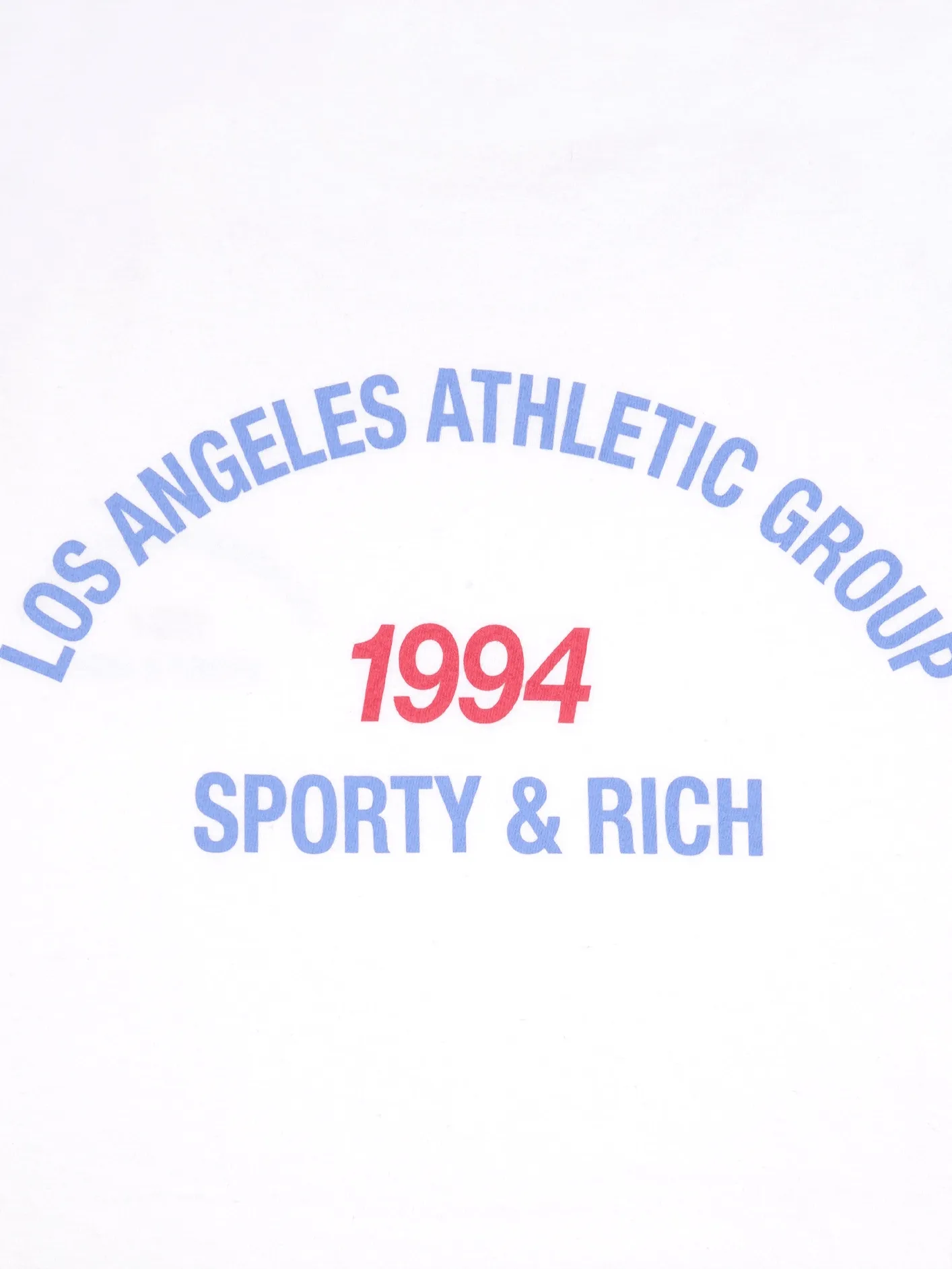 LA Athletic Group T-Shirt - White/Blue