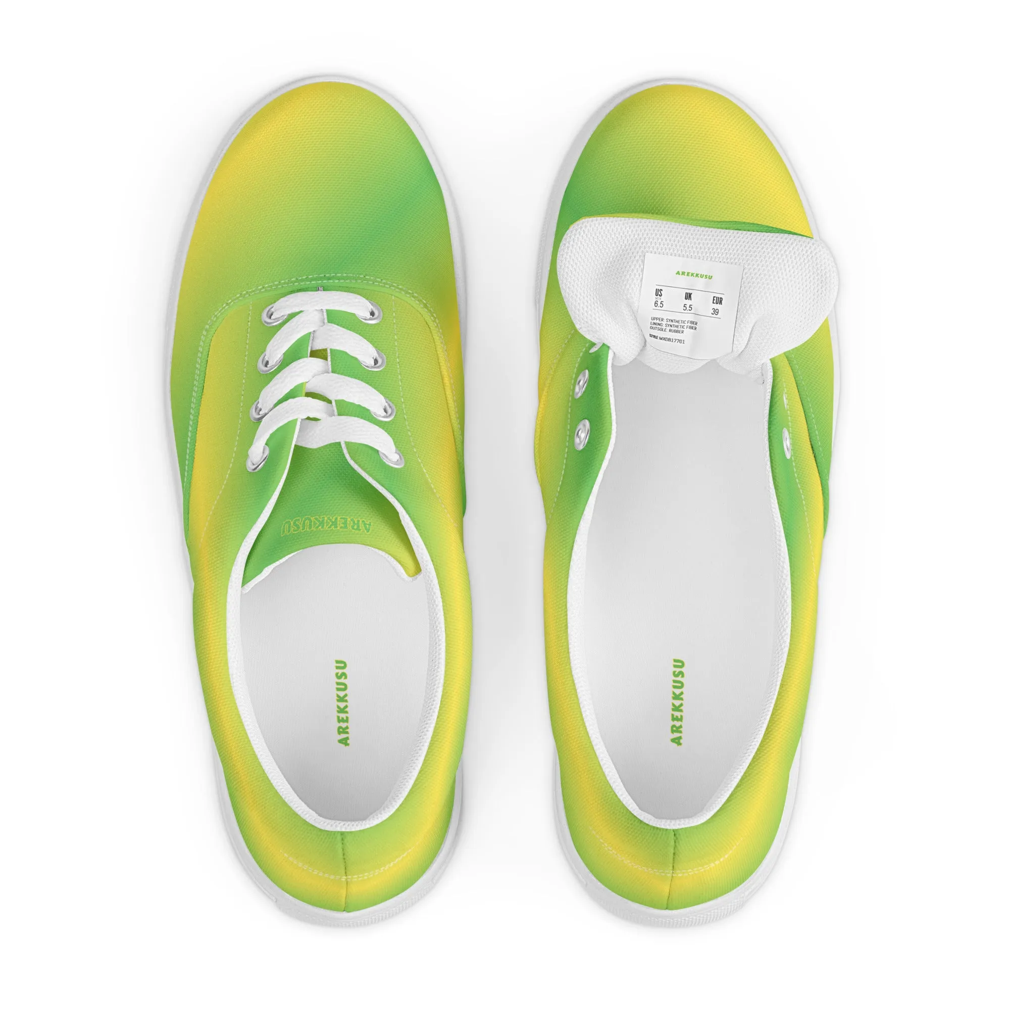 Lace-Up Canvas Shoes
