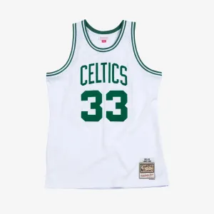 Larry Bird Boston Celtics 85-86 HWC Swingman Jersey - White