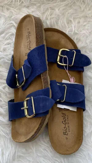 Leather Molded Footbed Sandals