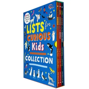Lists for Curious Kids Collection 3 Books Box Set By Tracey Turner, Rachel Delahaye (Lists for Curious Kids, Human Body & Animals)