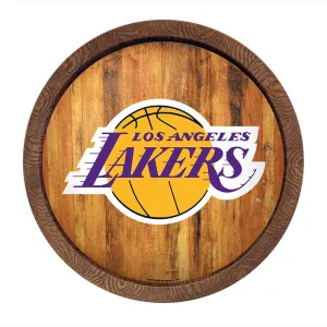 Los Angeles Lakers: "Faux" Barrel Top Sign