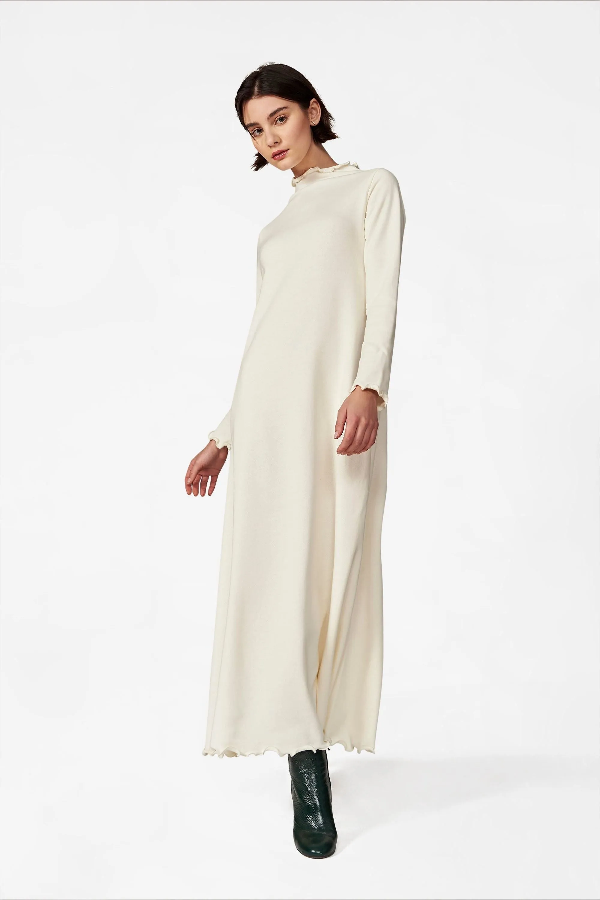 Lounge Ecru Terry Dress