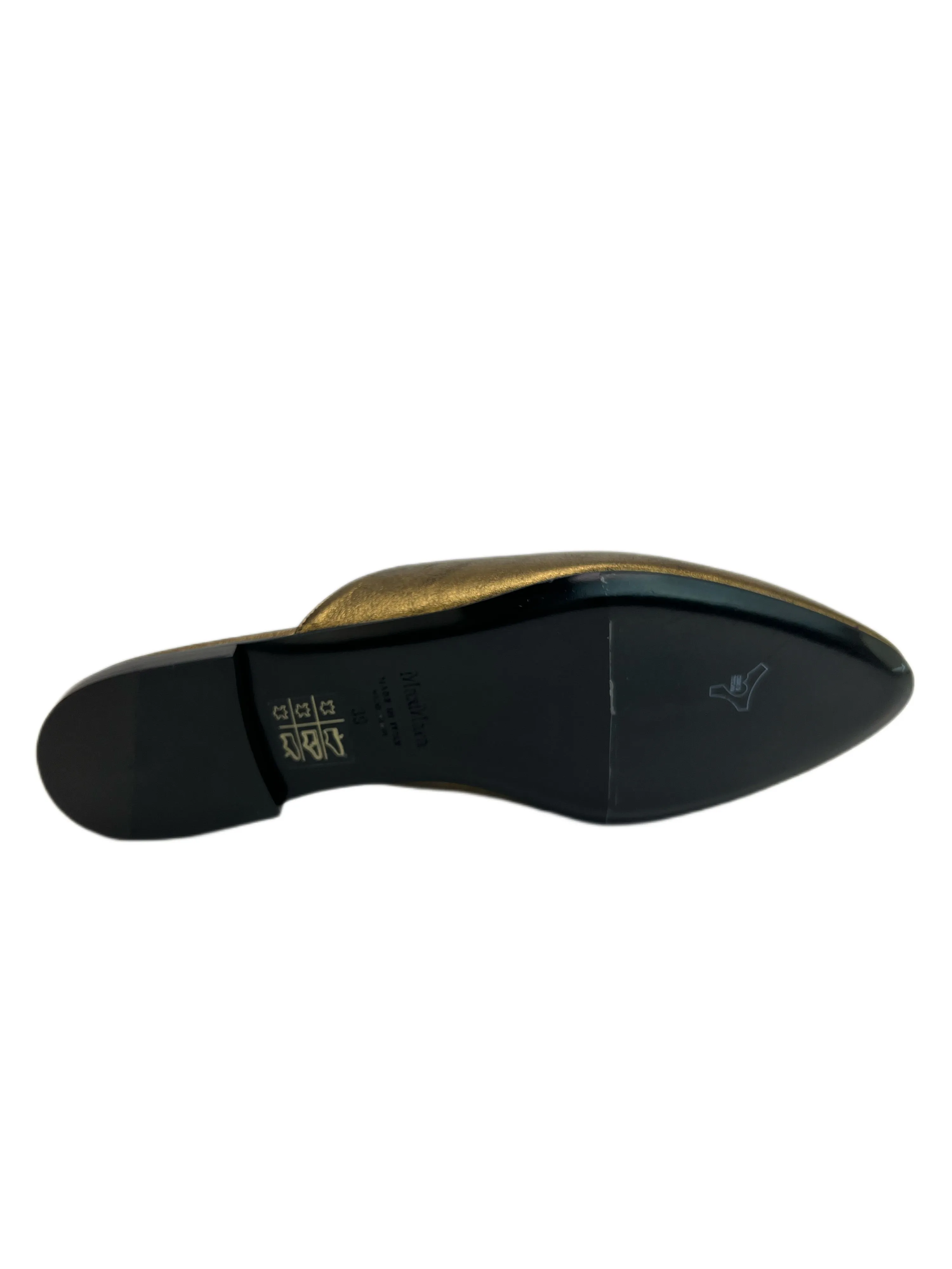 Max Mara Women's Tobacco Urlo Leather Sandals NWB